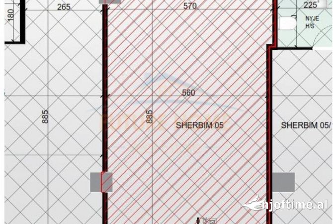 Business Property in Sale 1+1 in Tirana - 240,000 Euro