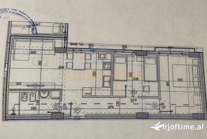 Appartamento in vendita a Tirana 2+1, Vuoto