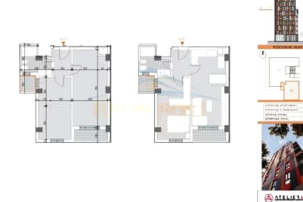 Appartamento in vendita a Tirana 1+1, Vuoto