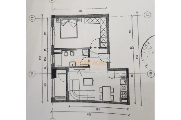 Appartamento in vendita a Tirana 1+1, Arredato