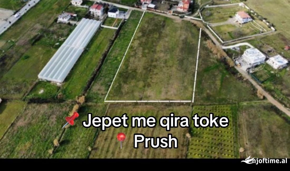 Jepet me qira toke ne Prush