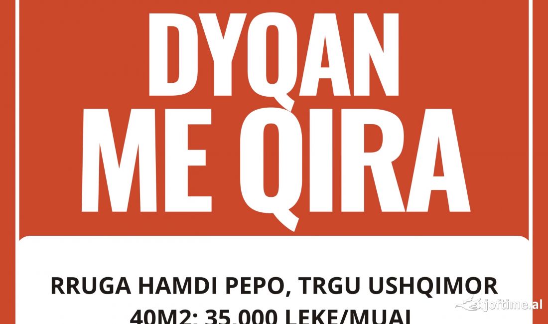 Dyqan me qira te tregu ushqimor