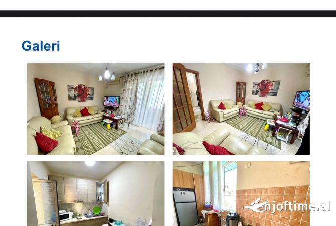 Apartament ne shitje 2+1 totalisht i mobiluar tek Tregu Elektrik per 110'000 Euro!