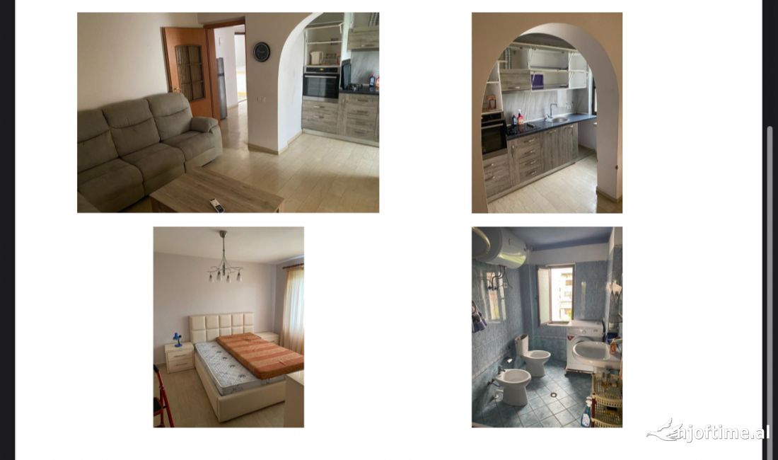 Shtepi me qera Apartament ne Tirane, 1+1, Mobilimi E mobiluar, Pagesa 37,000  Leke.