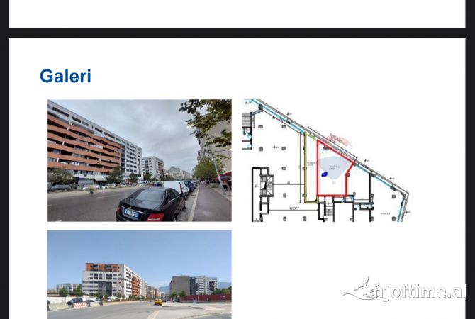 Ambiente Commerciale in Vendita 1+1 a Tirana - 350,000 Euro