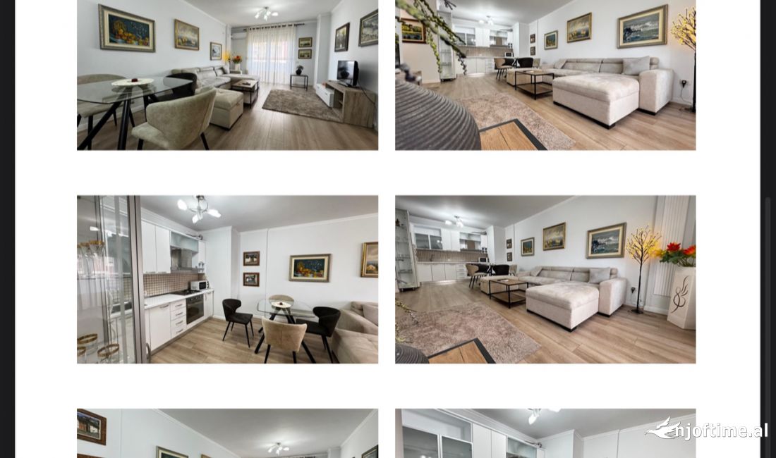 Shtepi me qera Apartament ne Tirane, 1+1, Mobilimi E mobiluar, Pagesa 700  Euro.