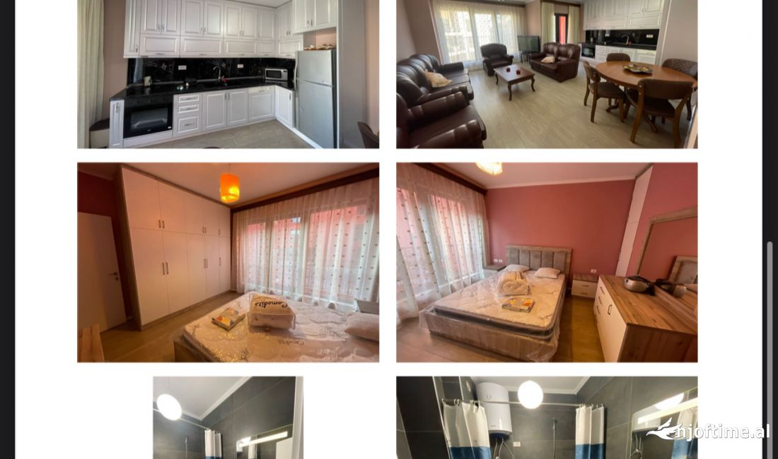 Shtepi me qera Apartament ne Tirane, 1+1, Mobilimi E mobiluar, Pagesa 650  Euro.