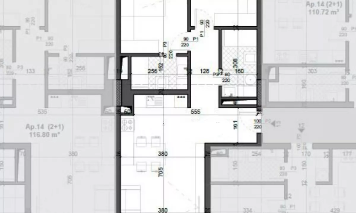 Shtepi ne shitje Apartament ne Tirane, 2+1, Mobilimi Bosh, pa mobiluar, Pagesa 164,000  Euro.