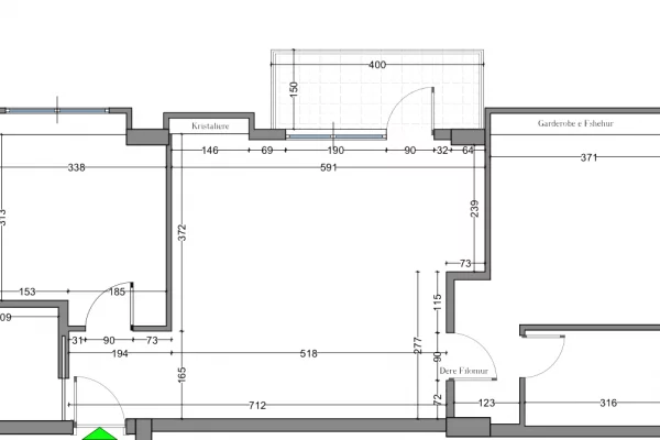 Apartament 2+1+2 per shitje tek Liqeni i Farkes!