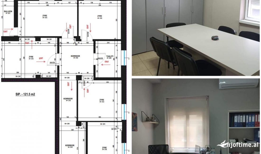 JEPET ME QERA ZYRE 145M2 1400 EURO KAFE ROMA BLLOKU