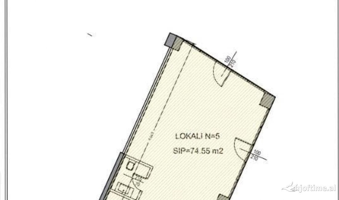 SHITET DYQAN 74.55M2 450000 EURO YZBERISHT