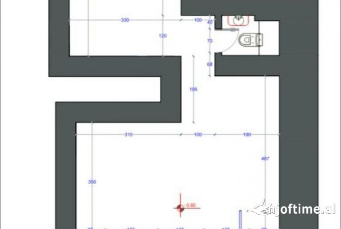 Ambiente Commerciale in Affitto 1+1 a Tirana - 1,200 Euro