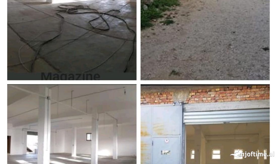 JEPET ME QERA MAGAZINE 1100M2 1300 EURO TUFINE