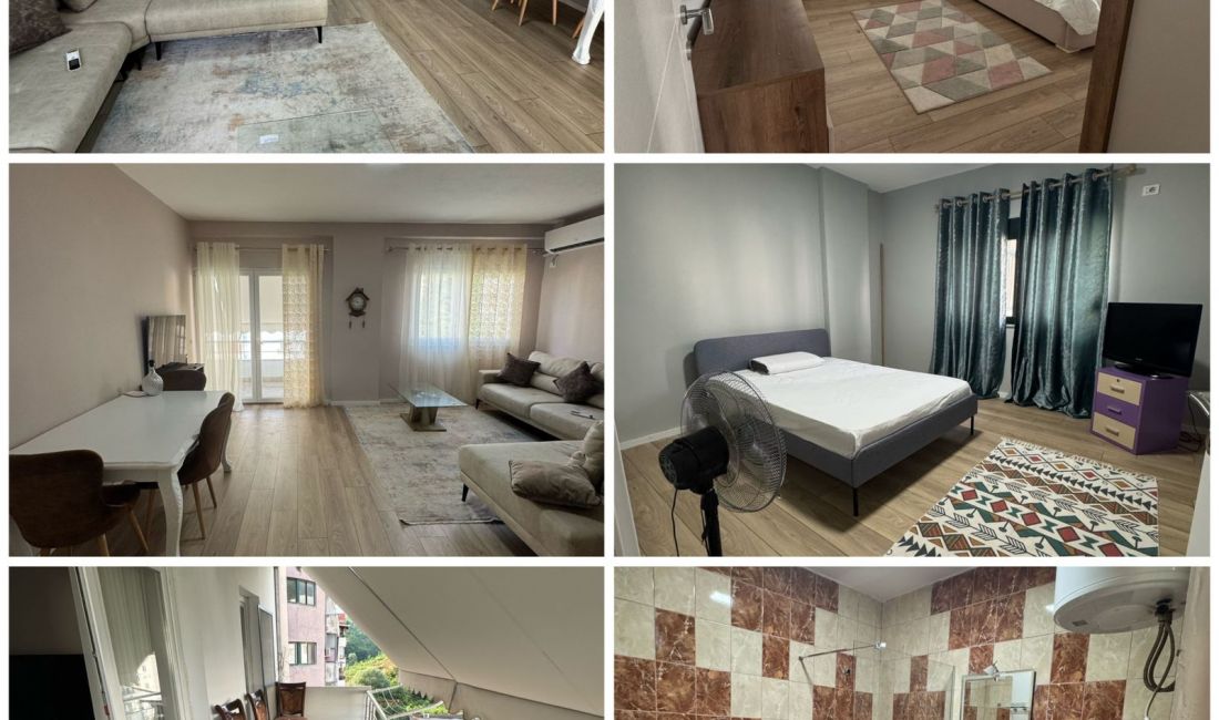 Shtepi me qera Apartament ne Tirane, 2+1, Mobilimi E mobiluar, Pagesa 400  Euro.