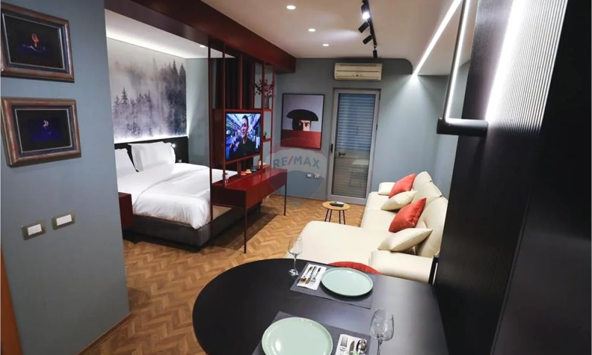 Shtepi me qera Apartament ne Tirane, Garsoniere, Mobilimi E mobiluar, Pagesa 700  Euro.