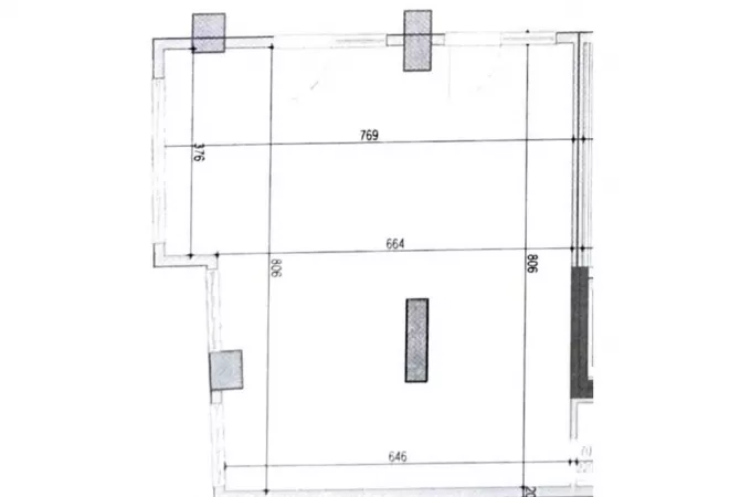 Business Property for Rent 1+1 in Tirana - 2,000 Euro