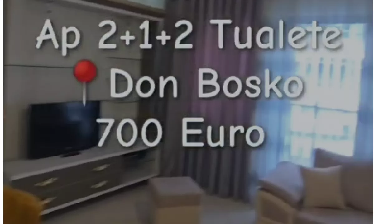 Shtepi me qera Apartament ne Tirane, 2+1, Mobilimi E mobiluar, Pagesa 650  Euro.