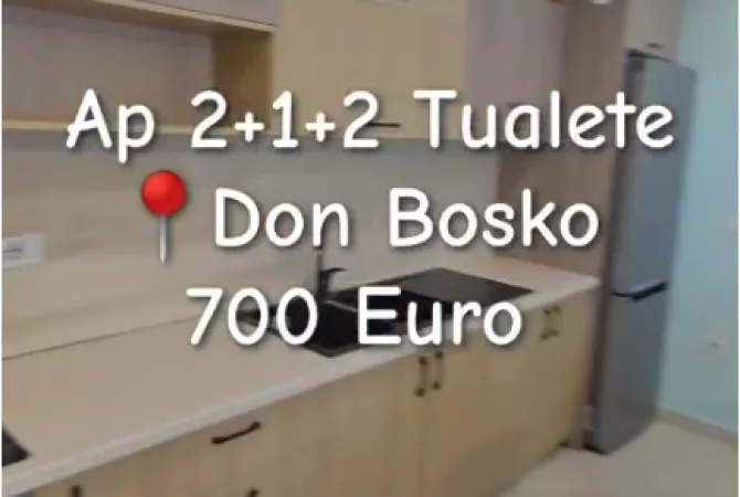 Shtepi me qera Apartament ne Tirane, 2+1, Mobilimi E mobiluar, Pagesa 650  Euro.