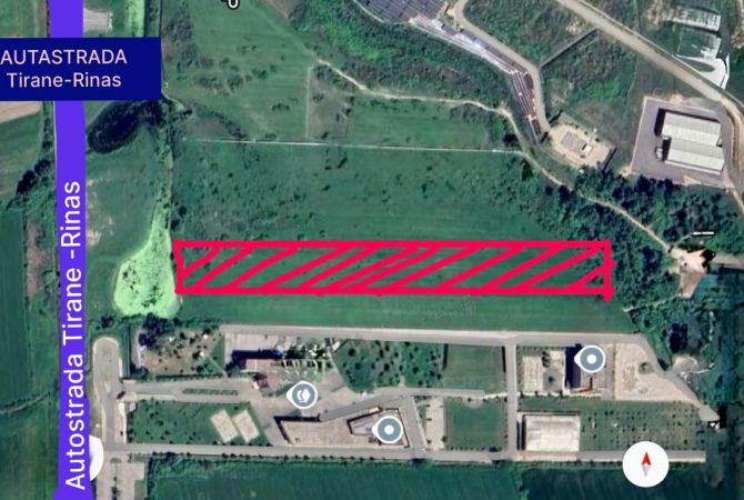 Truall ose Toke ne Tirane - 840,000 Euro