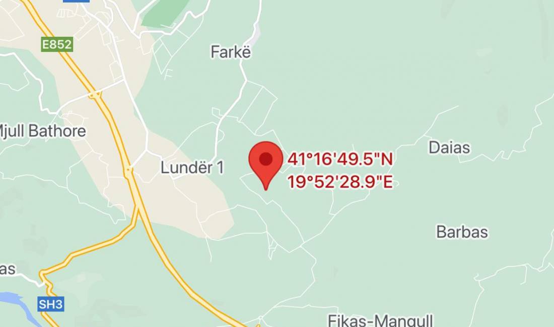 Shitet Toke 1300 m2 , mbrapa Rolling Hills,Lunder