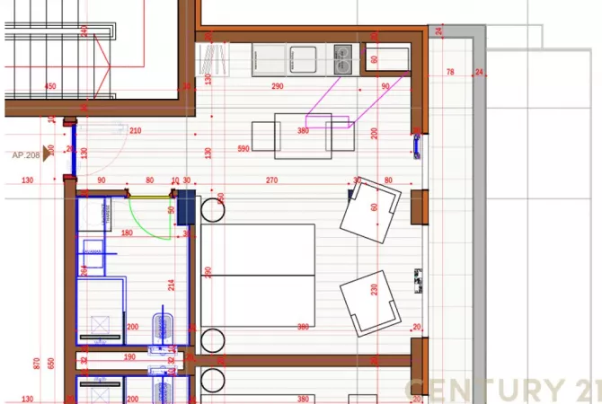 Shtepi ne shitje Garsoniere ne Sarande - 66,000 Euro