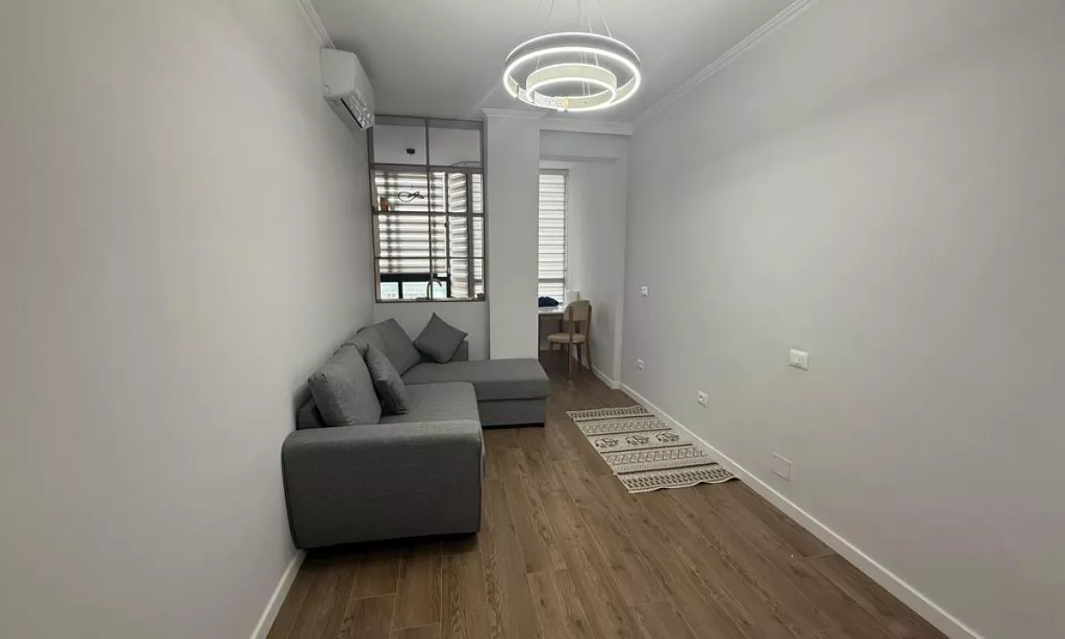 Shtepi ne shitje Apartament ne Tirane, 1+1, Mobilimi Pjeserisht e mobiluar, Pagesa 213,500  Euro.