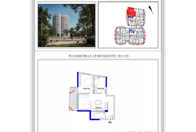 Shtepi ne shitje 2+1 ne Tirane - 200,600 Euro
