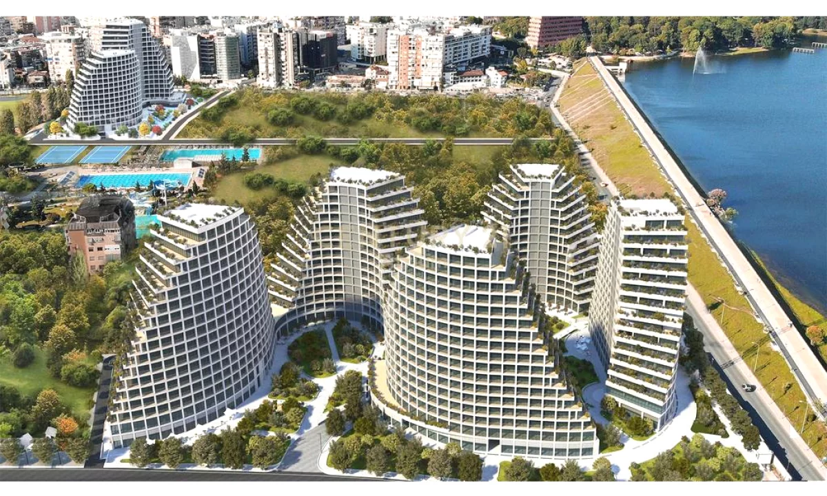 SHITET NJESI KOMERCIALE ME POST PARKIMI, KATI PERDHE TEK LAKE VIEW!