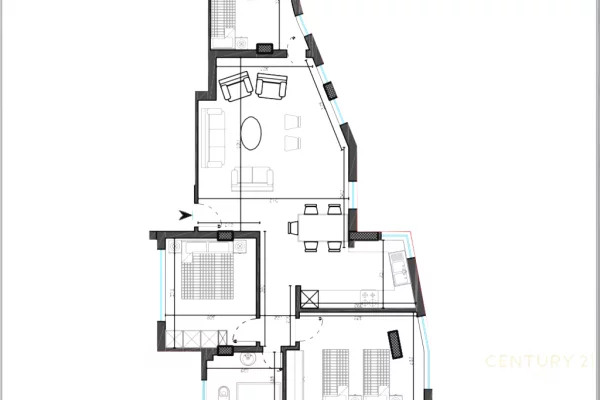 Appartamento in vendita a Tirana 3+1, Vuoto