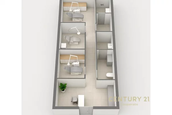 SHESIM GODINE KOMERCIALE 4-KATESHE NE QENDER TE XHAMLLIKUT