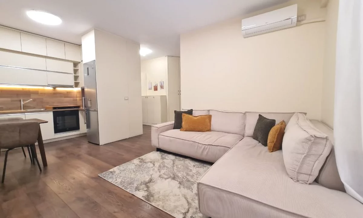 Shtepi me qera Apartament ne Tirane, 1+1, Mobilimi E mobiluar, Pagesa 1,000  Euro.