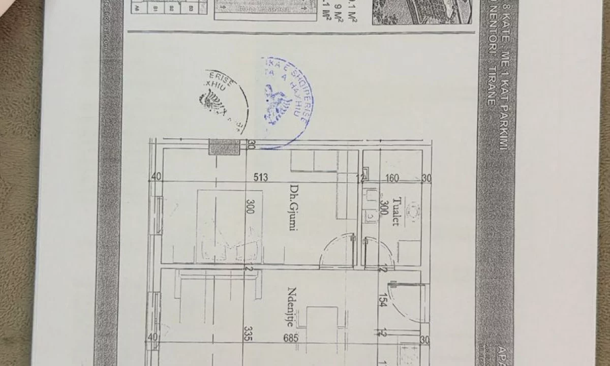Appartamento in vendita a Tirana 1+1, Vuoto