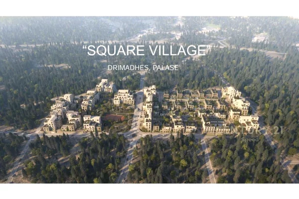 Apartament 2+1 dhe post parkimi në shitje në Dhërmi, Vlorë ne kompleksin Square Village!!