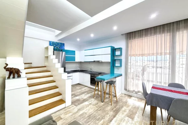 Duplex (2 storey house) for rent in Tirana 3+1, Furnished