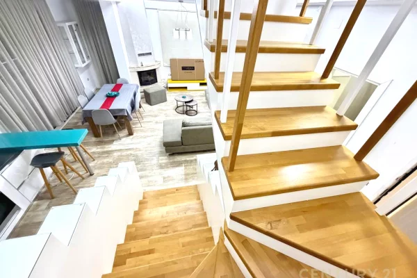 Duplex (2 storey house) for rent in Tirana 3+1, Furnished