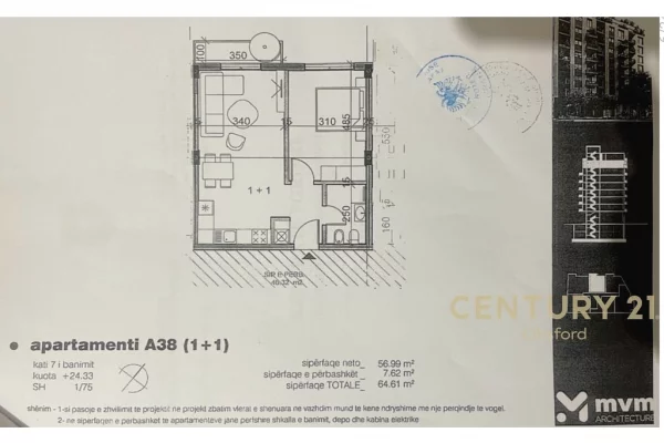 Casa in vendita 1+1 a Tirana - 83,500 Euro