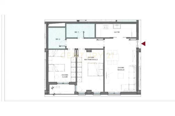 Shtepi ne shitje Apartament ne Tirane, 2+1, Mobilimi Pjeserisht e mobiluar, Pagesa 202,000  Euro.