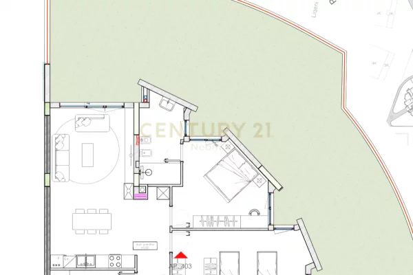 Shtepi ne shitje Apartament ne Tirane, 2+1, Mobilimi Bosh, pa mobiluar, Pagesa 403,000  Euro.