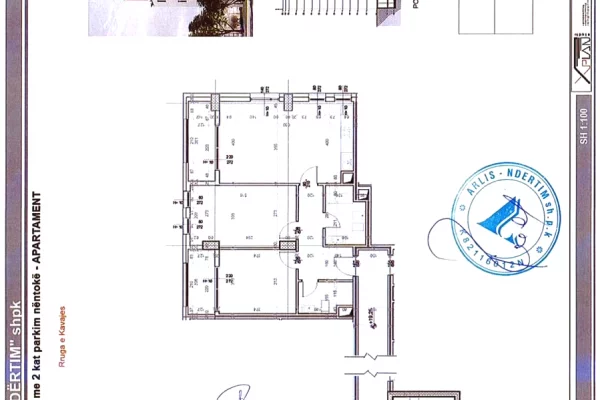 Shtepi ne shitje Apartament ne Tirane, 2+1, Mobilimi Bosh, pa mobiluar, Pagesa 305,000  Euro.