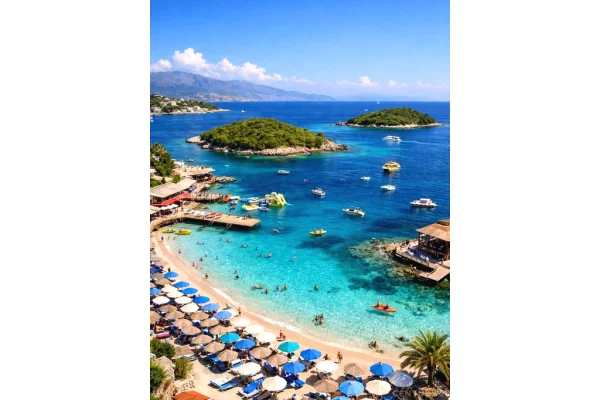 Pronë Premium për Shitje në Ksamil – Mundësi Zhvillimi dhe Investim i Lartë