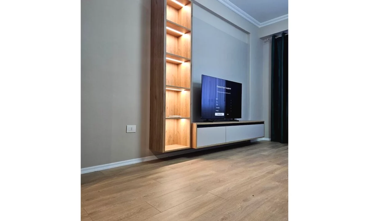 Shtepi me qera Apartament ne Tirane, 1+1, Mobilimi Bosh, pa mobiluar, Pagesa 55,000  Leke.