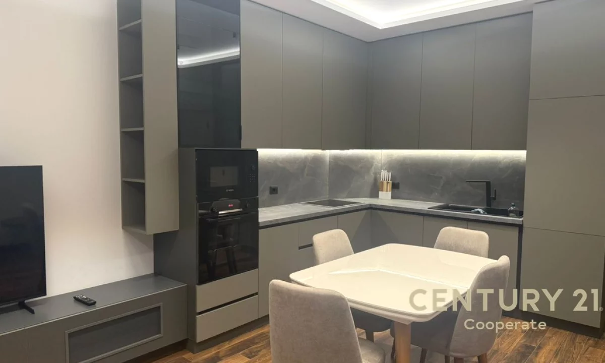 Shtepi me qera Apartament ne Tirane, 1+1, Mobilimi E mobiluar, Pagesa 1,300  Euro.