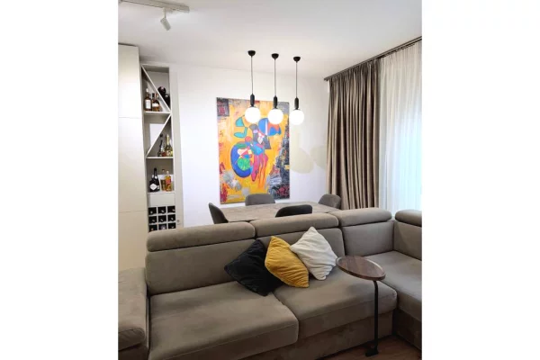 Shtepi me qera Apartament ne Tirane, 1+1, Mobilimi E mobiluar, Pagesa 60,000  Leke.