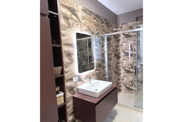 Shtepi me qera Apartament ne Tirane, 1+1, Mobilimi E mobiluar, Pagesa 60,000  Leke.