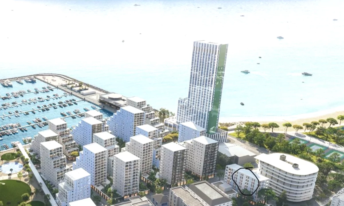 Shtepi ne shitje Apartament ne Vlore, 2+1, Mobilimi Bosh, pa mobiluar, Pagesa 395,440  Euro.