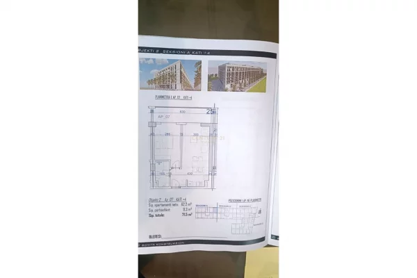 Shtepi ne shitje Apartament ne Durres, 1+1, Mobilimi Bosh, pa mobiluar, Pagesa 86,000  Euro.