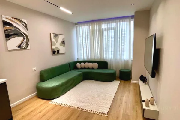 Shtepi ne shitje Apartament ne Tirane, 1+1, Mobilimi E mobiluar, Pagesa 130,000  Euro.