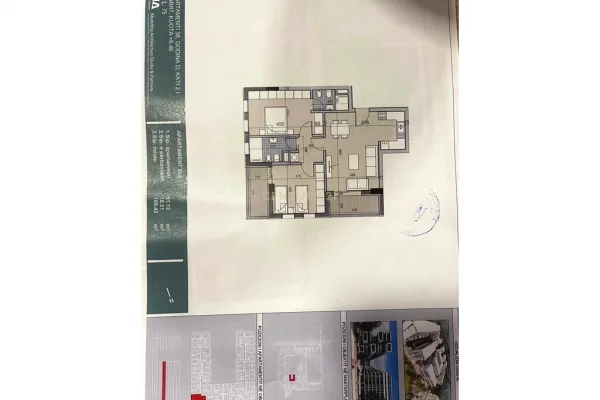 Apartment for sale in Tirana 2+1, Emty