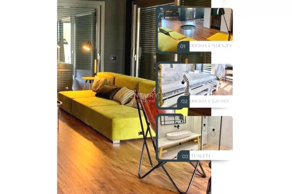 Luxury villas for sale in Tirana 3+1, Furnished