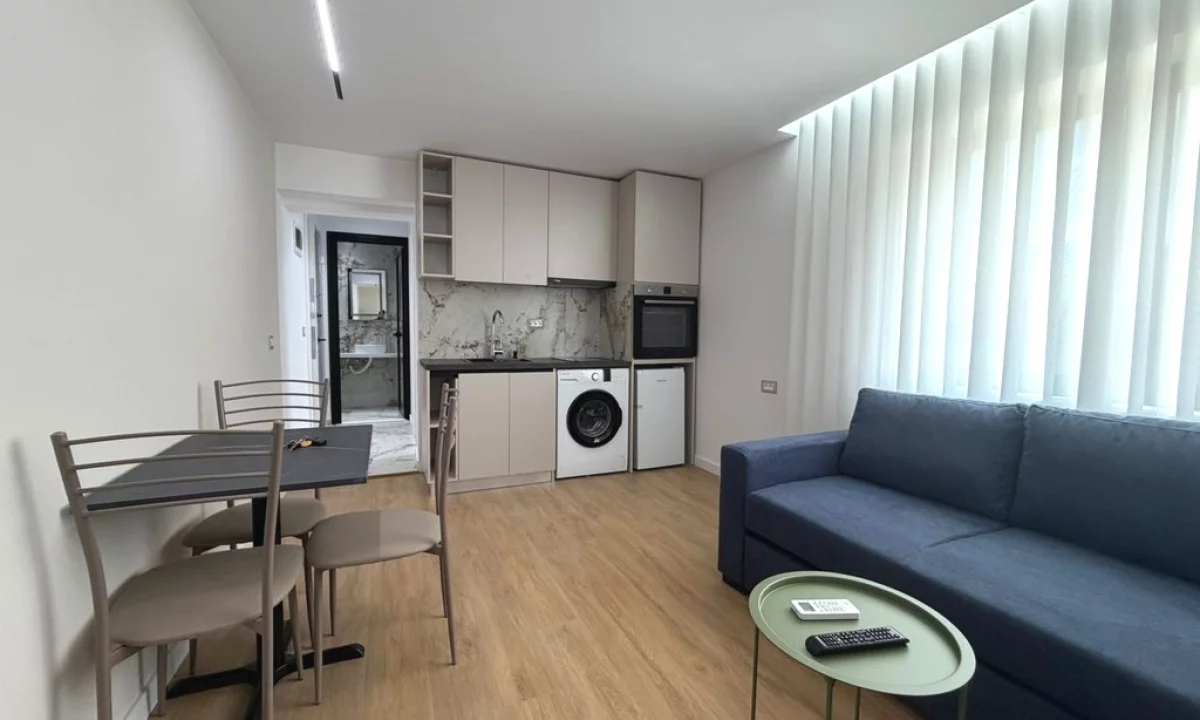 Shtepi ne shitje Apartament ne Tirane, 1+1, Mobilimi E mobiluar, Pagesa 133,000  Euro.